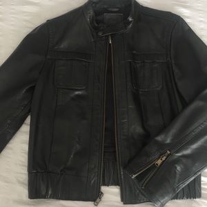 Leather jacket